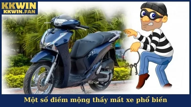 Một số điềm mộng thấy mất xe phổ biến