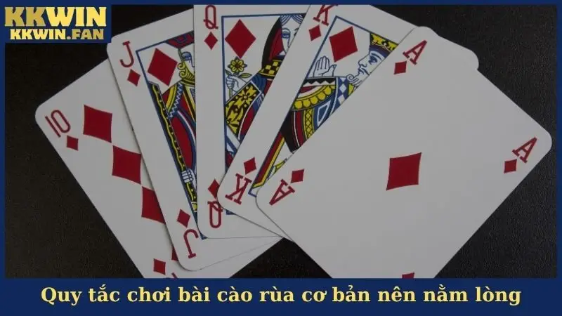 Quy tắc chơi bài cào rùa cơ bản nên nằm lòng